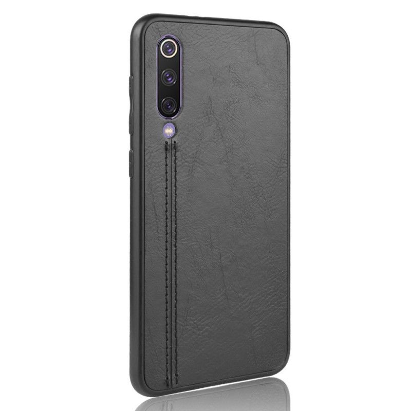 Coque Xiaomi Mi 9 Se Effet Cuir Couture