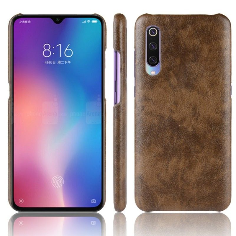 Coque Xiaomi Mi 9 Se Effet Cuir Litchi Performance