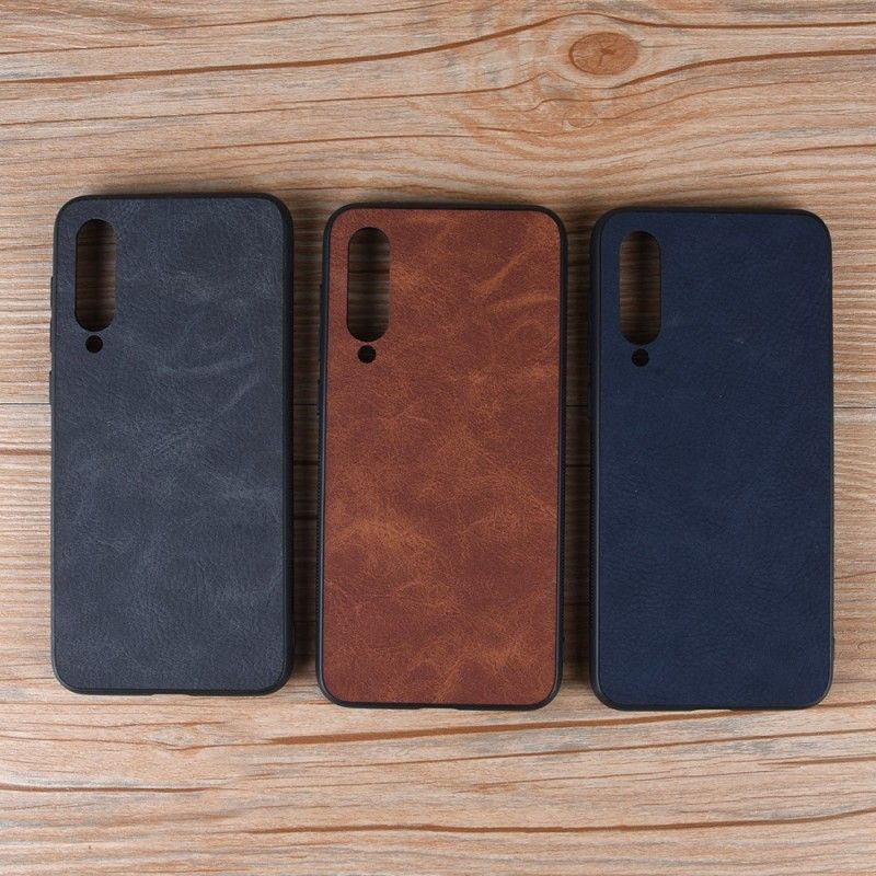 Coque Xiaomi Mi 9 Se Effet Cuir Réaliste