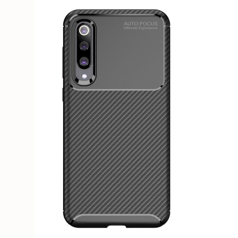 Coque Xiaomi Mi 9 Se Flexible Texture Fibre Carbone