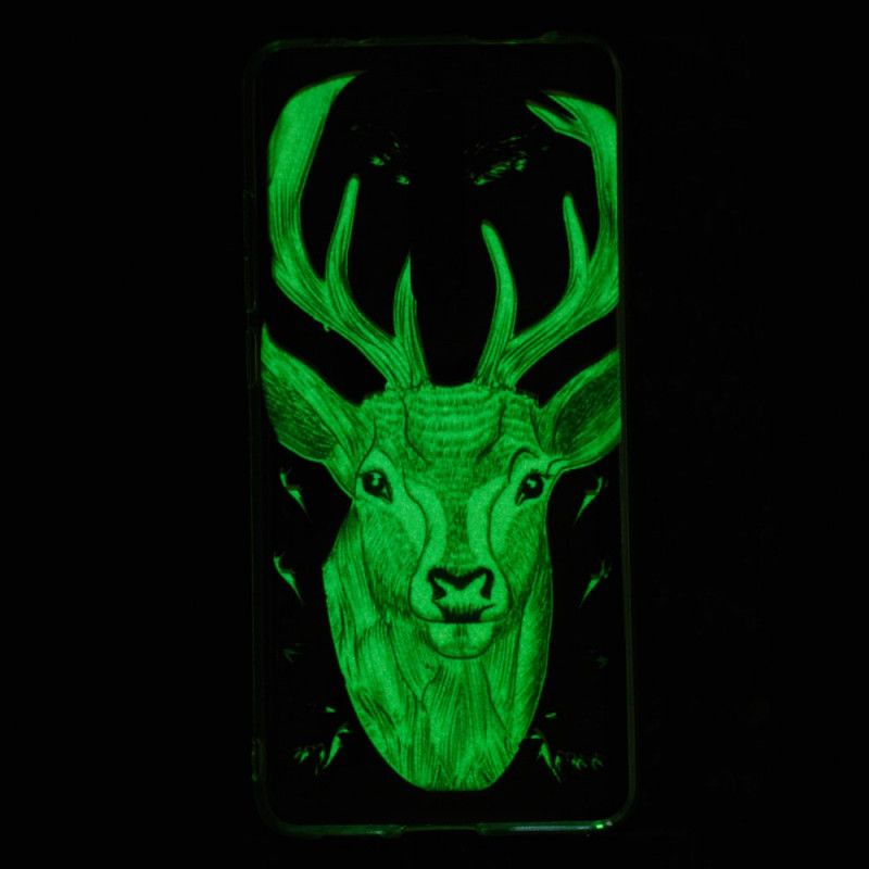 Coque Xiaomi Mi 9t / Mi 9t Pro Cerf Majestueux Fluorescente