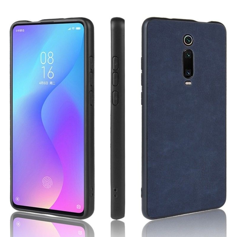 Coque Xiaomi Mi 9t / Mi 9t Pro Effet Cuir Look Vintage