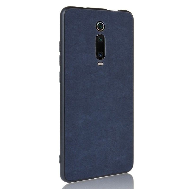 Coque Xiaomi Mi 9t / Mi 9t Pro Effet Cuir Look Vintage