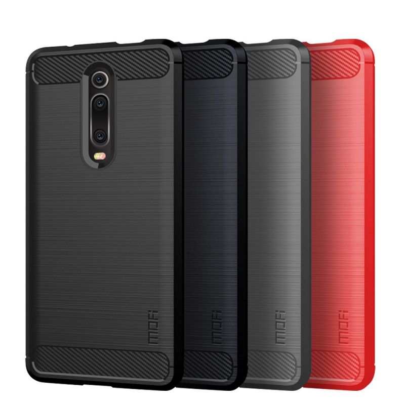 Coque Xiaomi Mi 9t / Mi 9t Pro Fibre Carbone Brossée Mofi