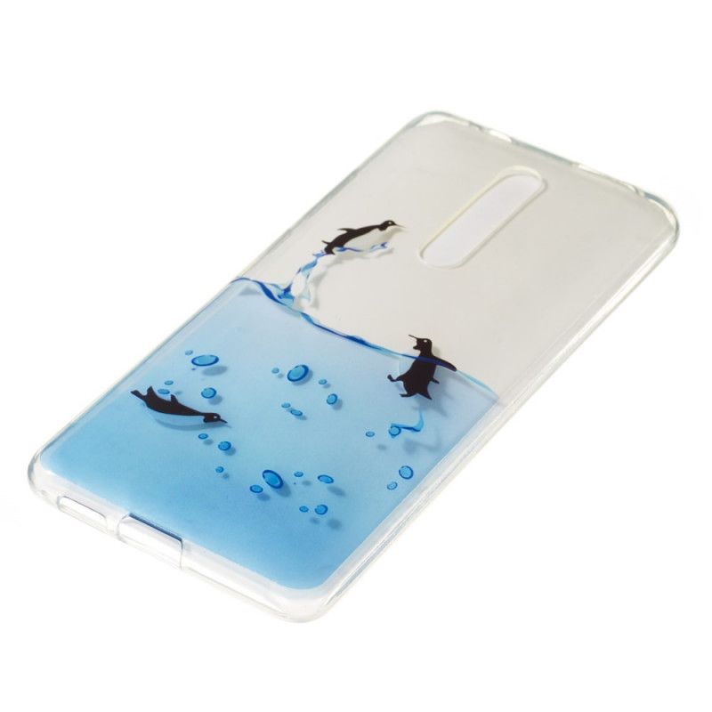 Coque Xiaomi Mi 9t / Mi 9t Pro Transparente Jeu De Pingouins