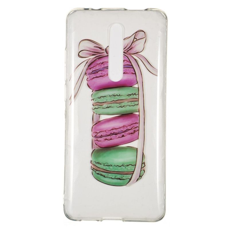 Coque Xiaomi Mi 9t / Mi 9t Pro Transparente Macarons Gourmands