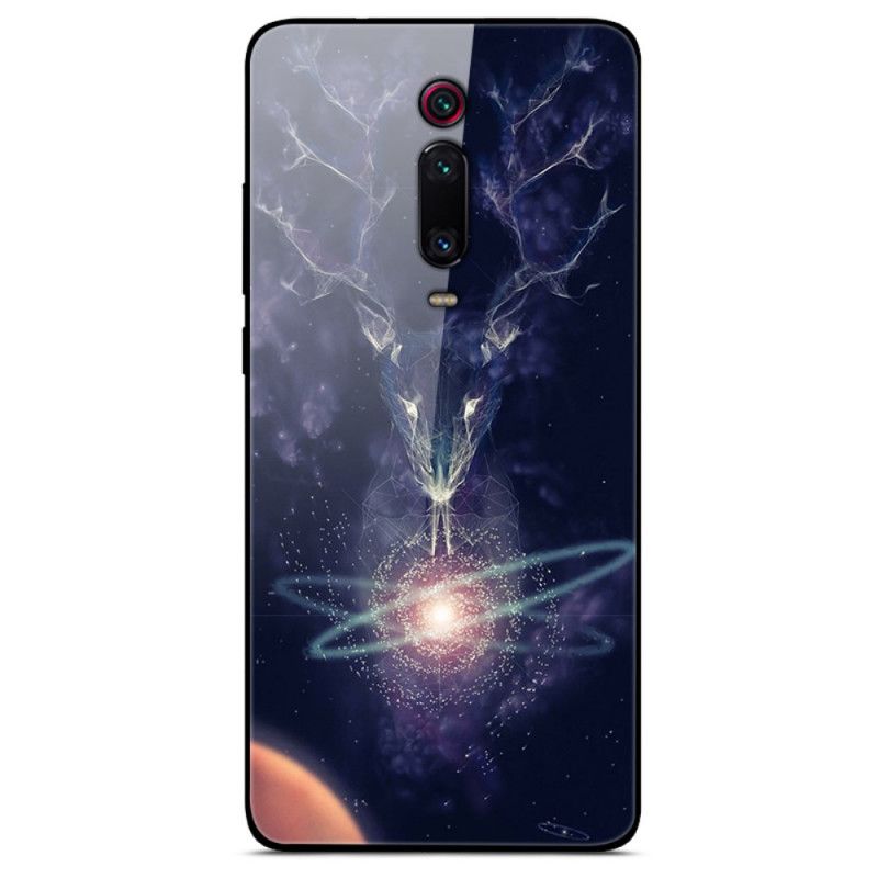 Coque Xiaomi Mi 9t / Mi 9t Pro Verre Trempé Cerf Des Étoiles