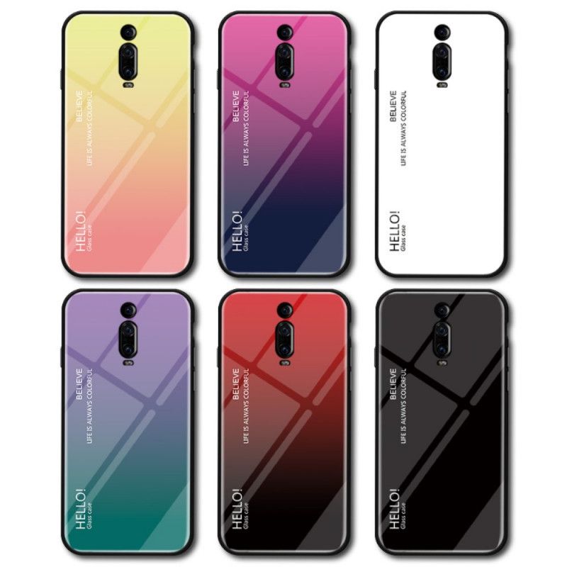 Coque Xiaomi Mi 9t / Mi 9t Pro Verre Trempé Hello