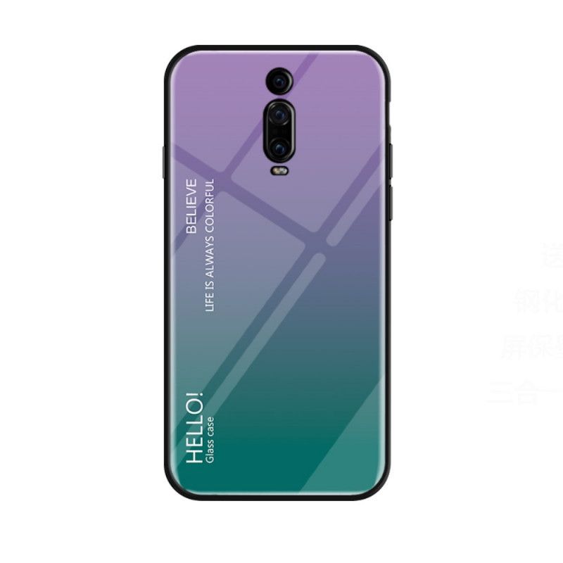 Coque Xiaomi Mi 9t / Mi 9t Pro Verre Trempé Hello