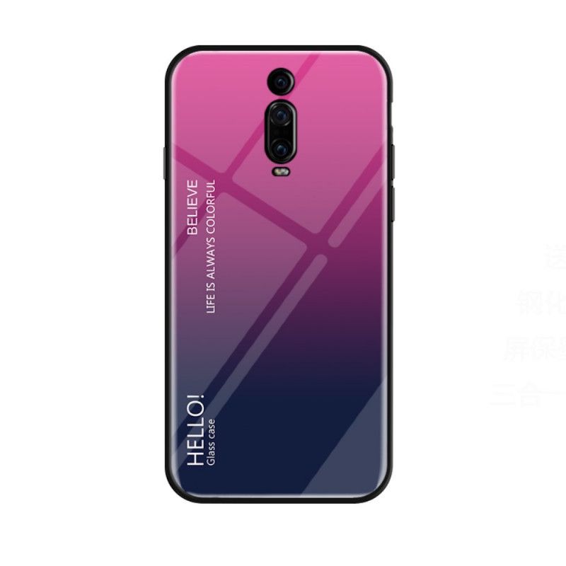 Coque Xiaomi Mi 9t / Mi 9t Pro Verre Trempé Hello