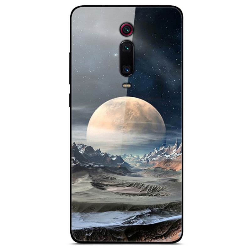 Coque Xiaomi Mi 9t / Mi 9t Pro Verre Trempé Lune De L'espace