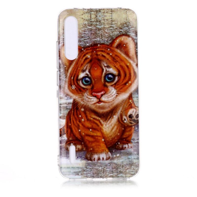 Coque Xiaomi Mi A3 Bébé Tigre