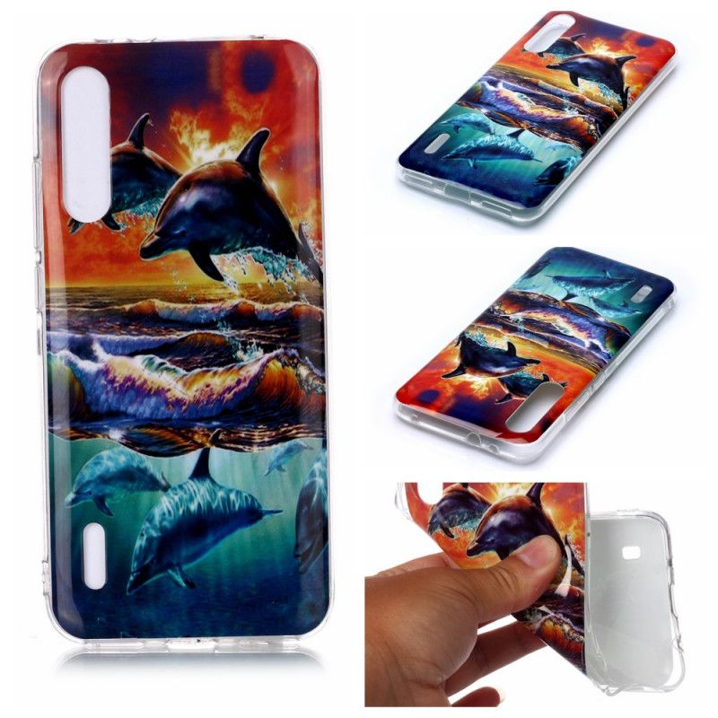 Coque Xiaomi Mi A3 Dauphins En Liberté