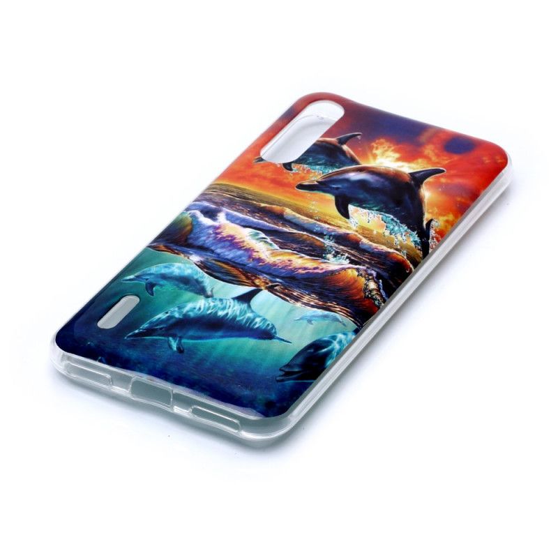 Coque Xiaomi Mi A3 Dauphins En Liberté