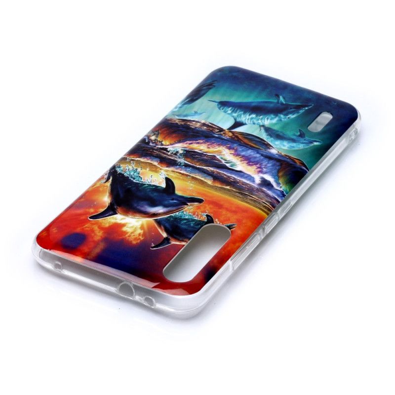 Coque Xiaomi Mi A3 Dauphins En Liberté