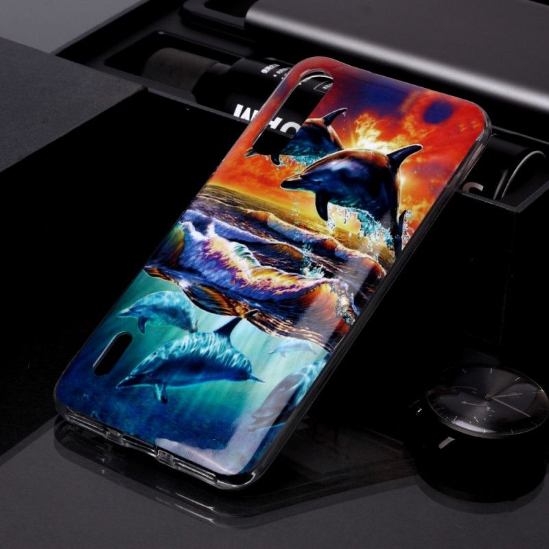 Coque Xiaomi Mi A3 Dauphins En Liberté