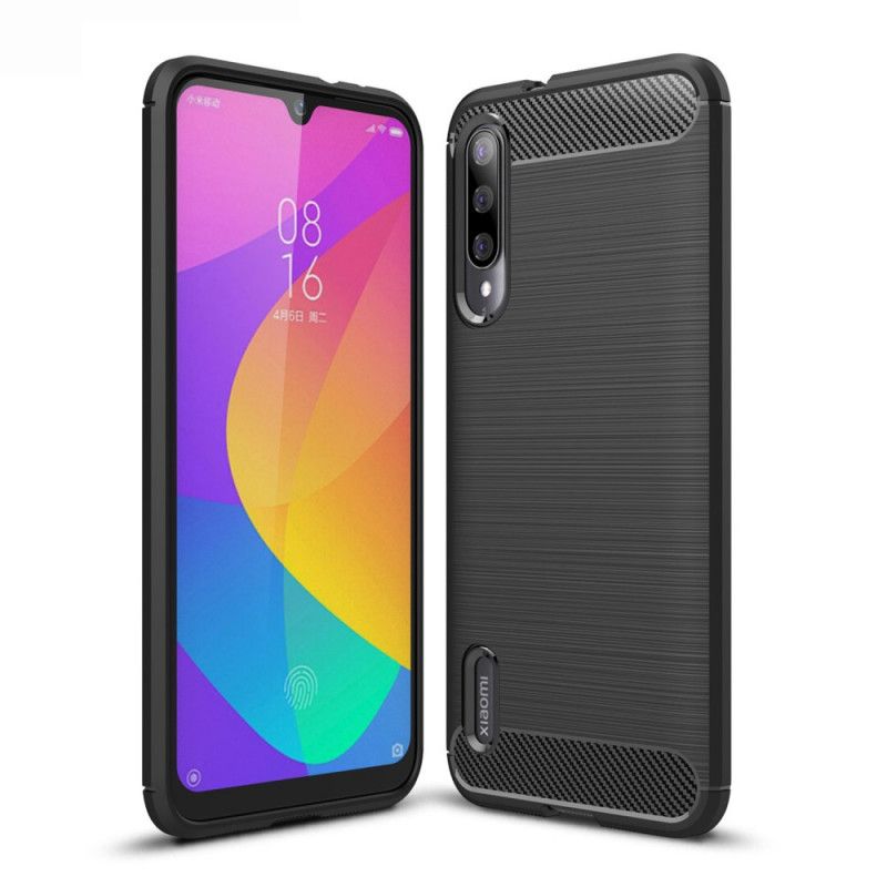 Coque Xiaomi Mi A3 Fibre Carbone Brossée