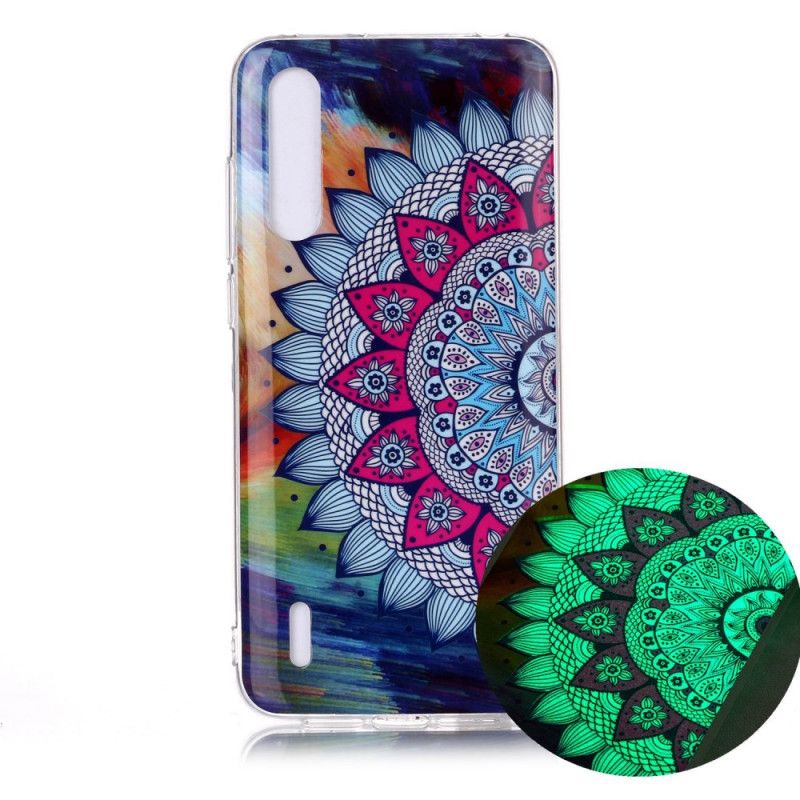 Coque Xiaomi Mi A3 Mandala Coloré Fluorescente