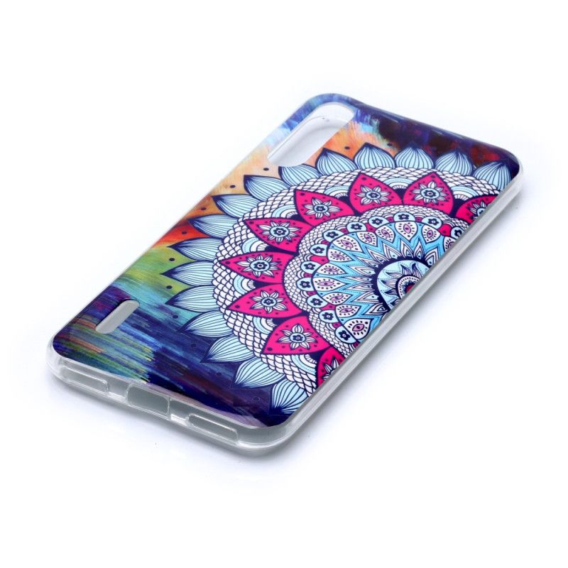 Coque Xiaomi Mi A3 Mandala Coloré Fluorescente