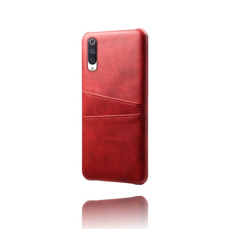 Coque Xiaomi Mi A3 Porte-cartes Effet Cuir