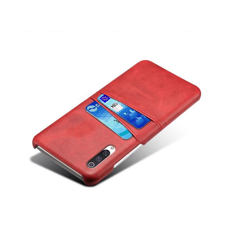 Coque Xiaomi Mi A3 Porte-cartes Effet Cuir