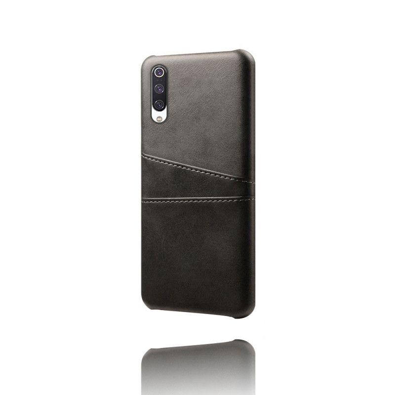 Coque Xiaomi Mi A3 Porte-cartes Effet Cuir