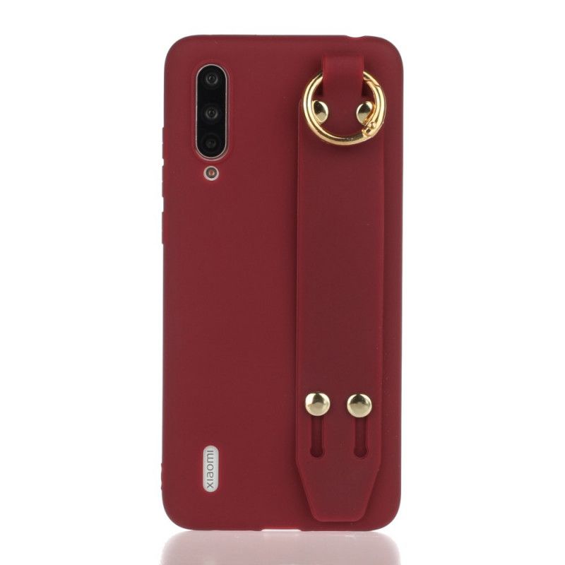 Coque Xiaomi Mi A3 Silicone Avec Sangle Support