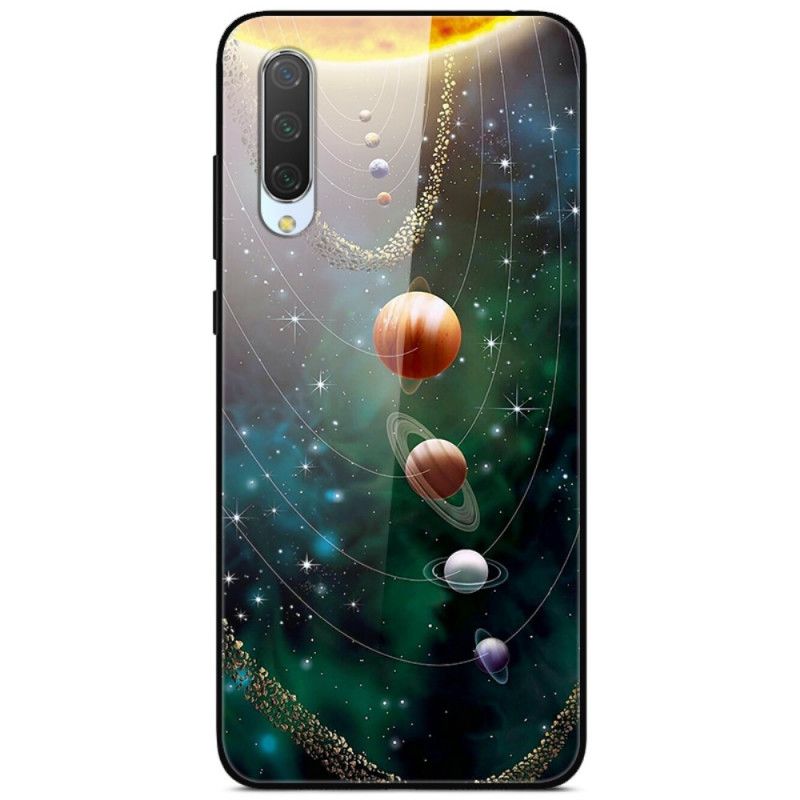 Coque Xiaomi Mi A3 Verre Trempé Planète Système Solaire