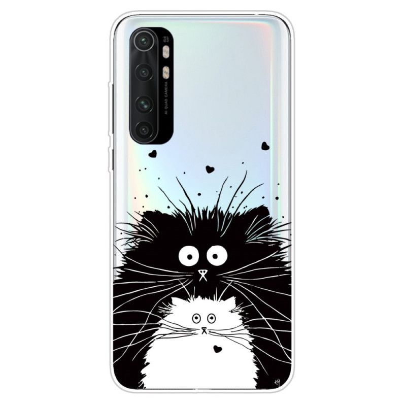 Coque Xiaomi Mi Note 10 Lite Charmant Chat