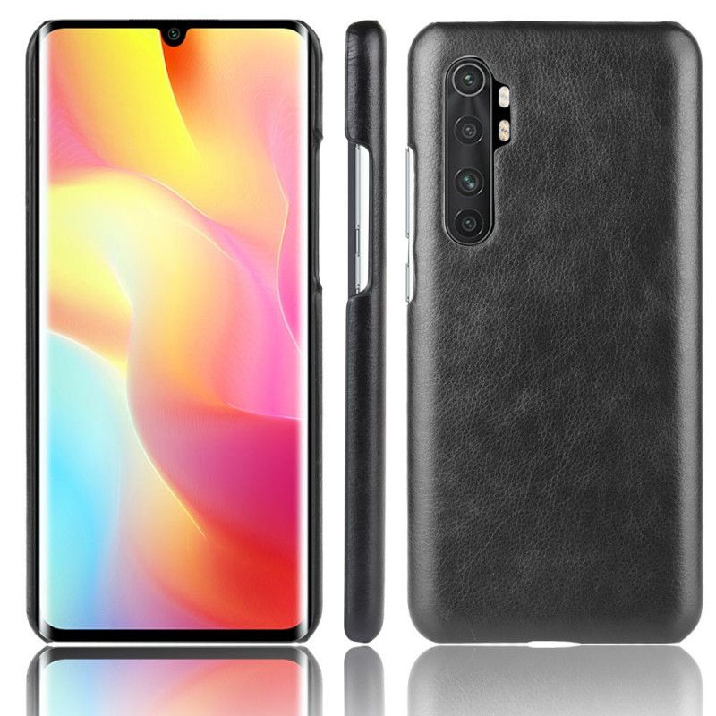 Coque Xiaomi Mi Note 10 Lite Effet Cuir Litchi Performance