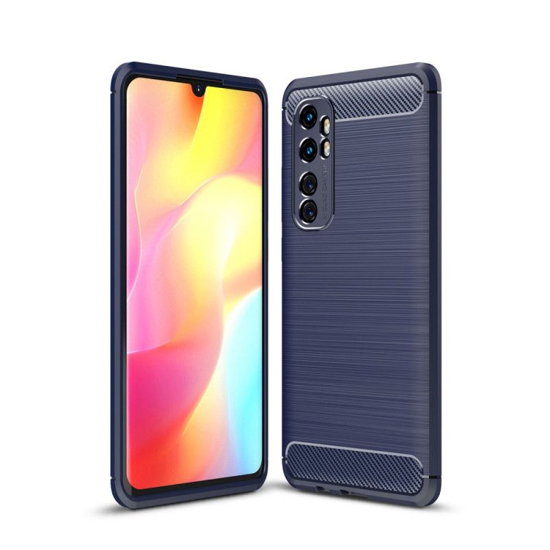 Coque Xiaomi Mi Note 10 Lite Fibre Carbone Brossée