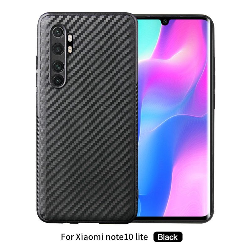 Coque Xiaomi Mi Note 10 Lite Fibre Carbone Simple