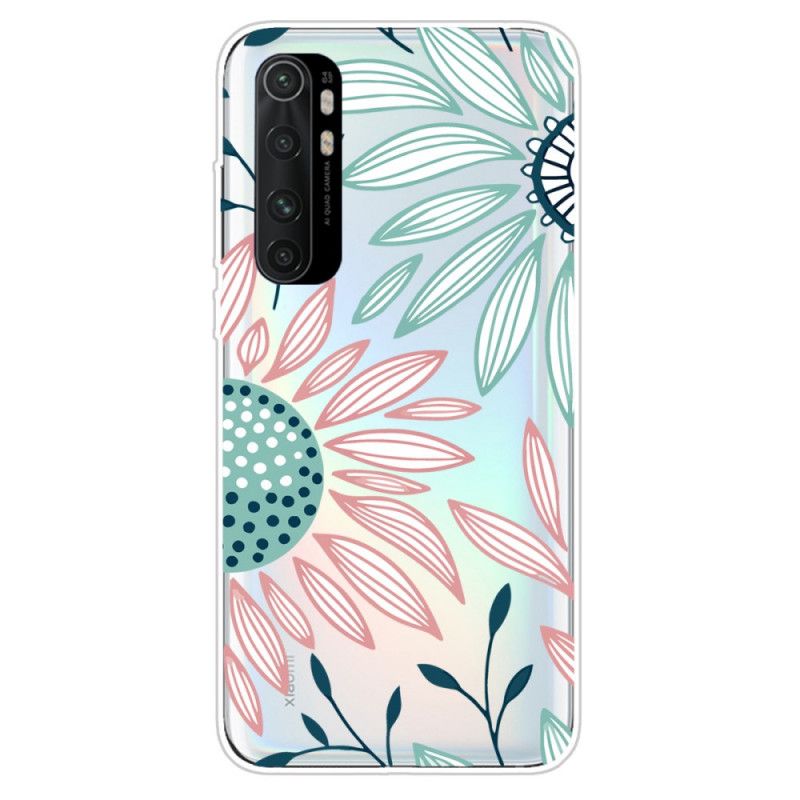 Coque Xiaomi Mi Note 10 Lite Fleur Rose Pure