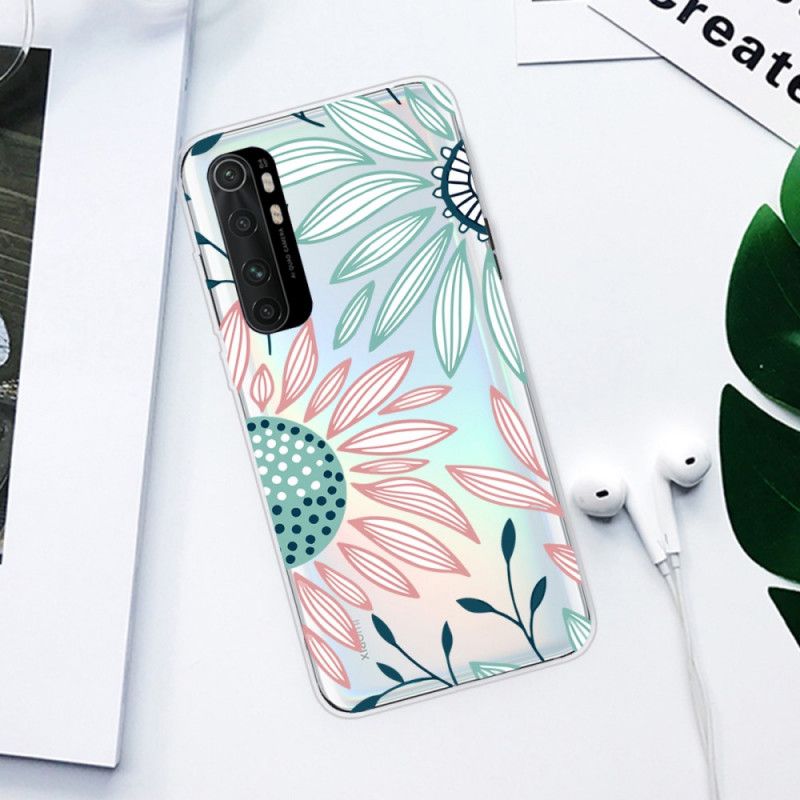 Coque Xiaomi Mi Note 10 Lite Fleur Rose Pure