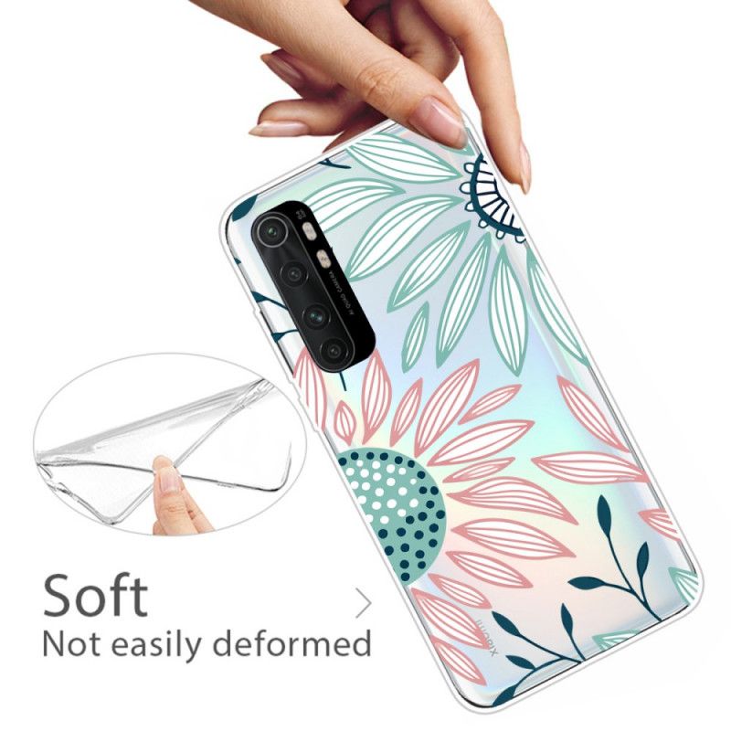 Coque Xiaomi Mi Note 10 Lite Fleur Rose Pure