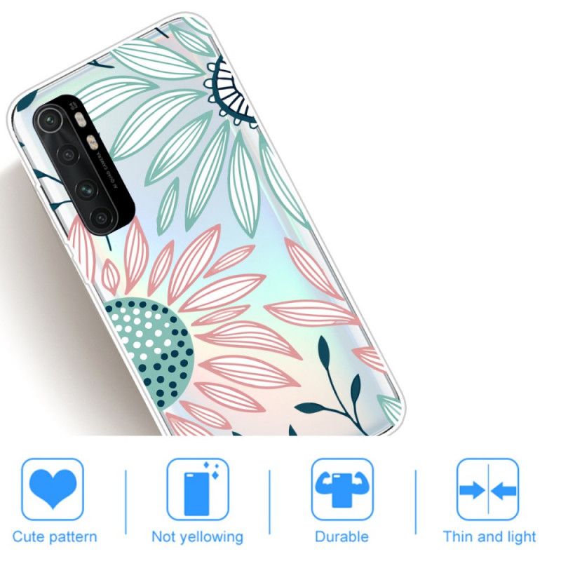 Coque Xiaomi Mi Note 10 Lite Fleur Rose Pure