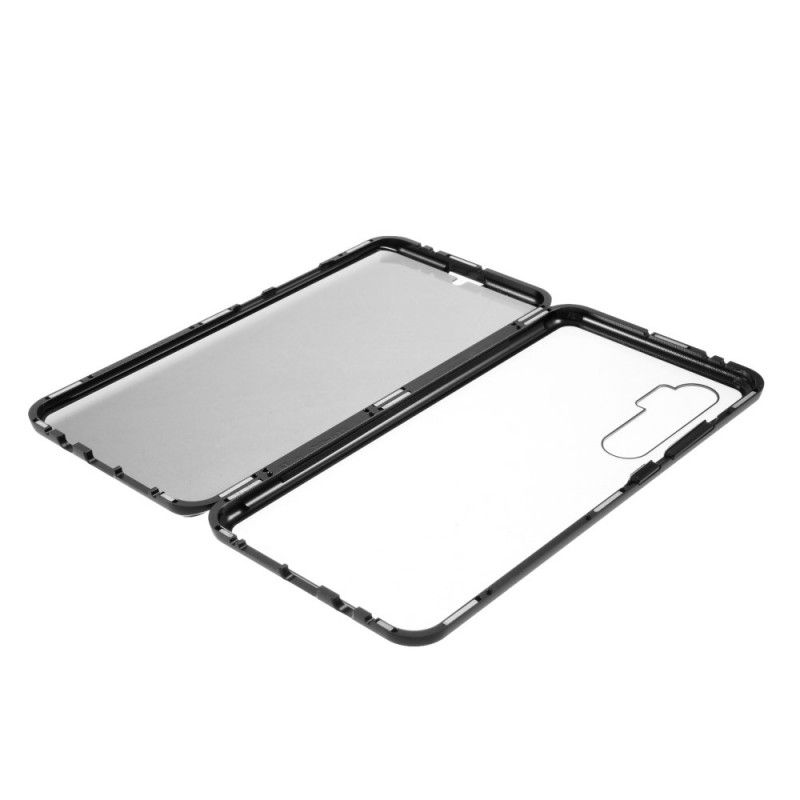 Coque Xiaomi Mi Note 10 Lite Rebords Métal Et Double Verre Trempé