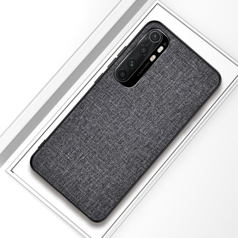 Coque Xiaomi Mi Note 10 Lite Texture Tissu