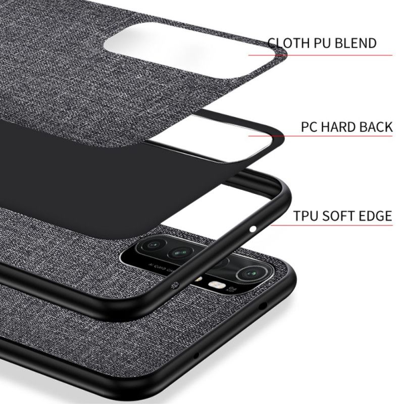 Coque Xiaomi Mi Note 10 Lite Texture Tissu