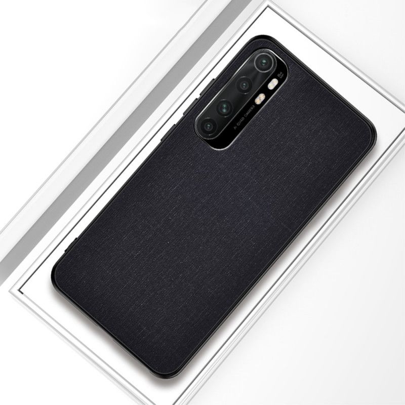 Coque Xiaomi Mi Note 10 Lite Texture Tissu