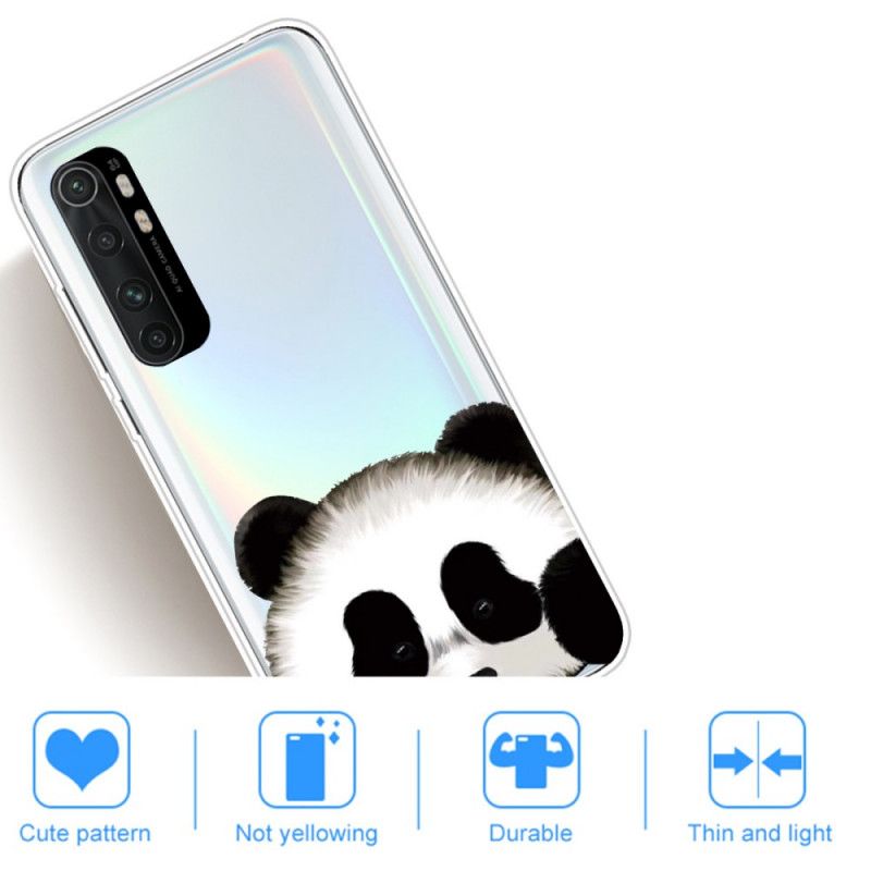 Coque Xiaomi Mi Note 10 Lite Transparente Panda