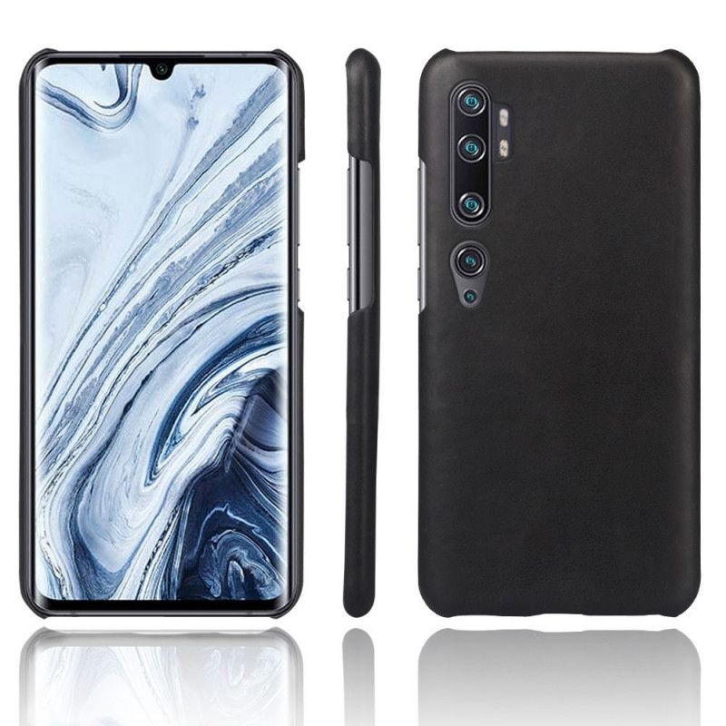 Coque Xiaomi Mi Note 10 / Note 10 Pro Effet Cuir Ksq