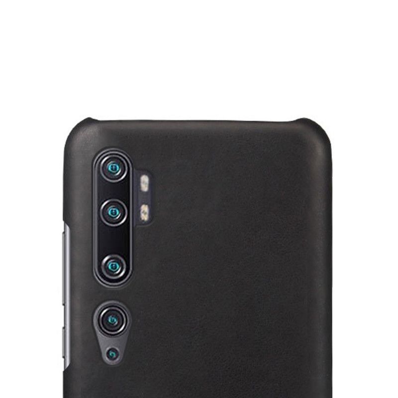 Coque Xiaomi Mi Note 10 / Note 10 Pro Effet Cuir Ksq