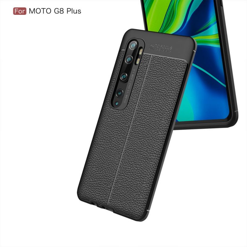 Coque Xiaomi Mi Note 10 / Note 10 Pro Effet Cuir Litchi Double Line