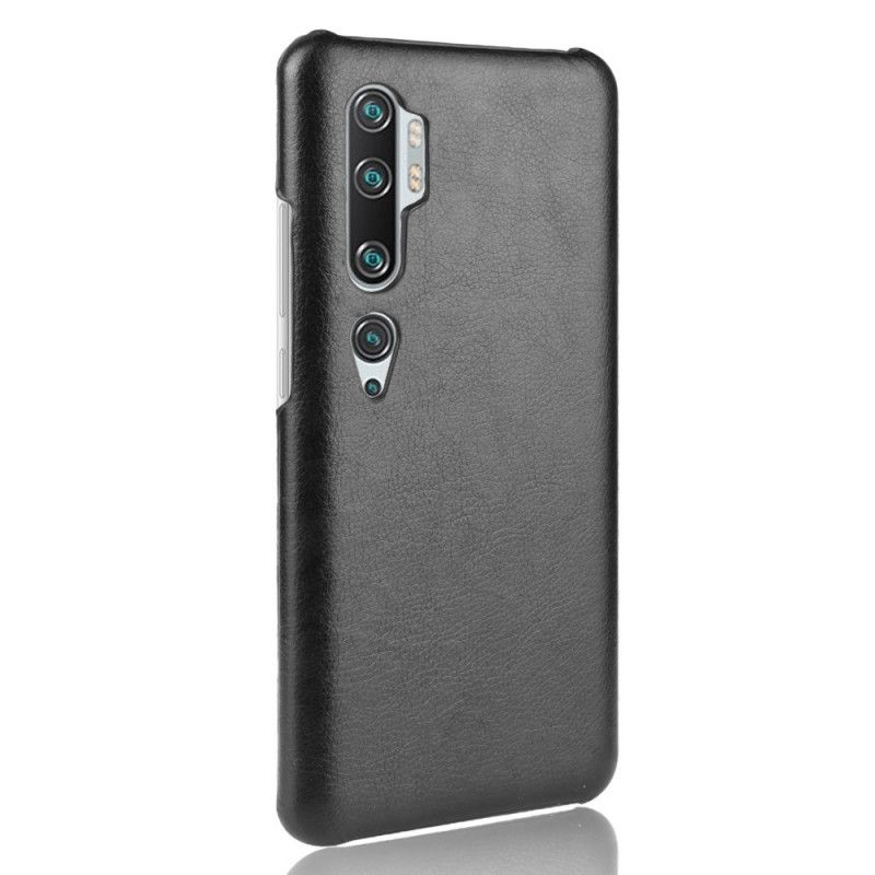 Coque Xiaomi Mi Note 10 / Note 10 Pro Effet Cuir Litchi Performance