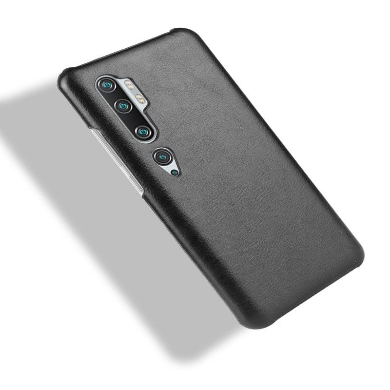 Coque Xiaomi Mi Note 10 / Note 10 Pro Effet Cuir Litchi Performance