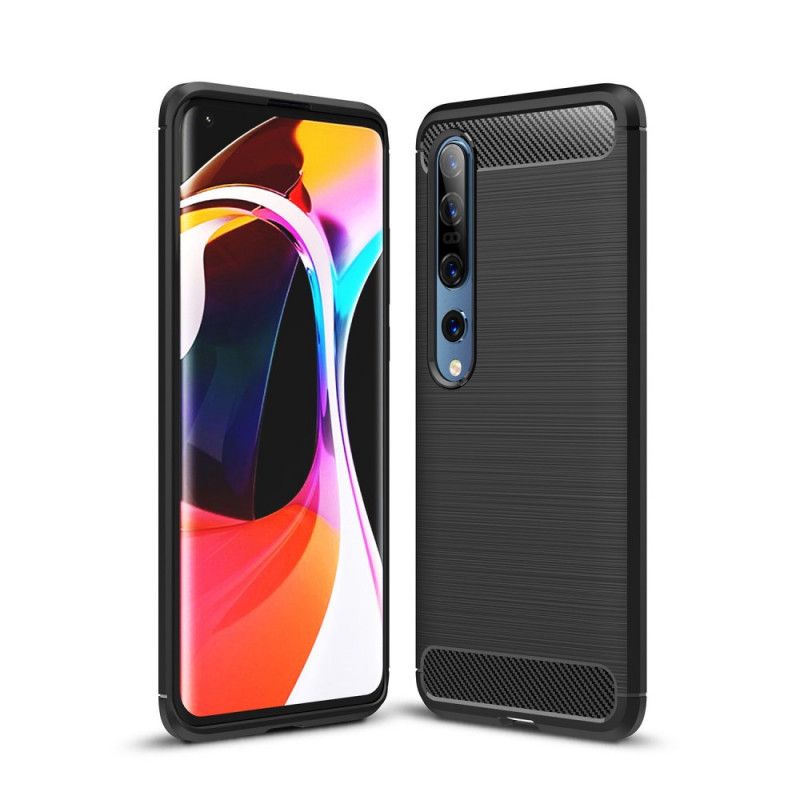 Coque Xiaomi Mi Note 10 / 10 Pro Fibre Carbone Brossée