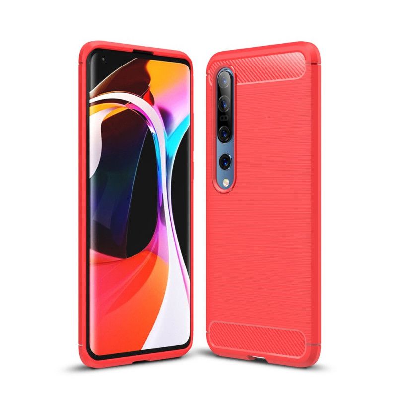 Coque Xiaomi Mi Note 10 / 10 Pro Fibre Carbone Brossée