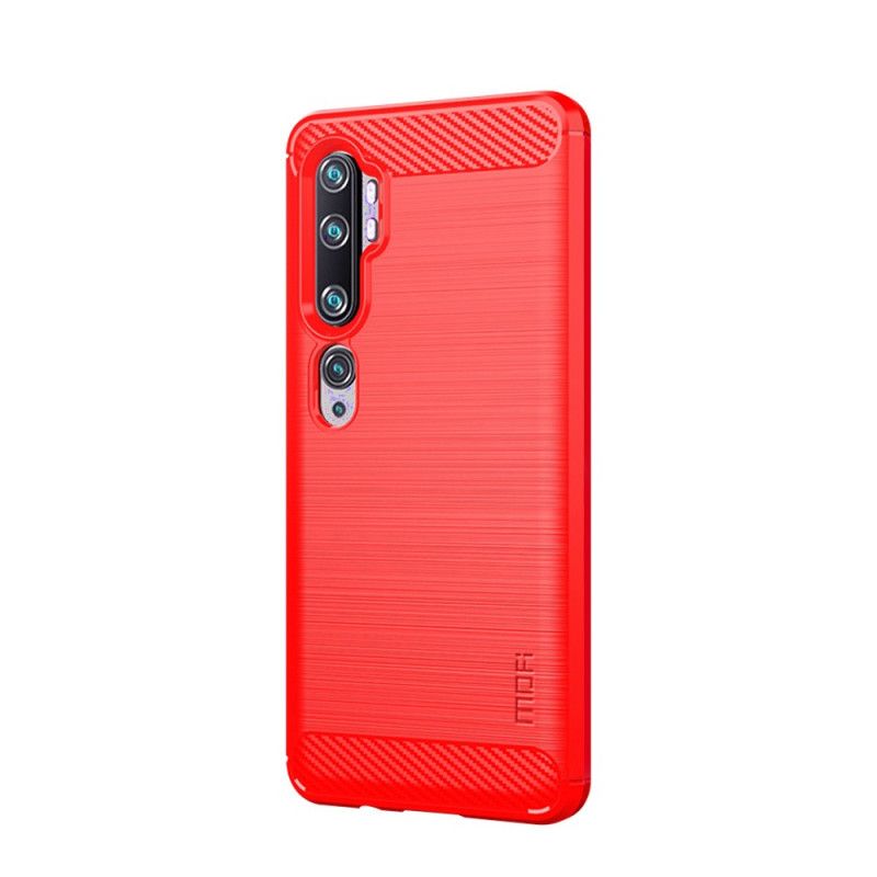 Coque Xiaomi Mi Note 10 / Note 10 Pro Fibre Carbone Brossée Mofi