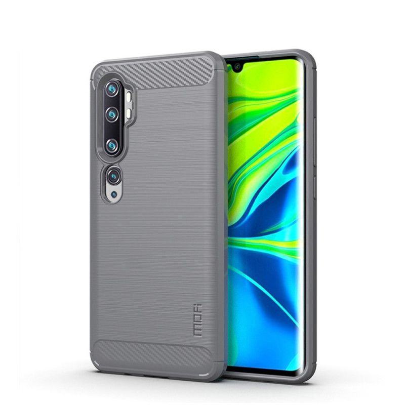 Coque Xiaomi Mi Note 10 / Note 10 Pro Fibre Carbone Brossée Mofi